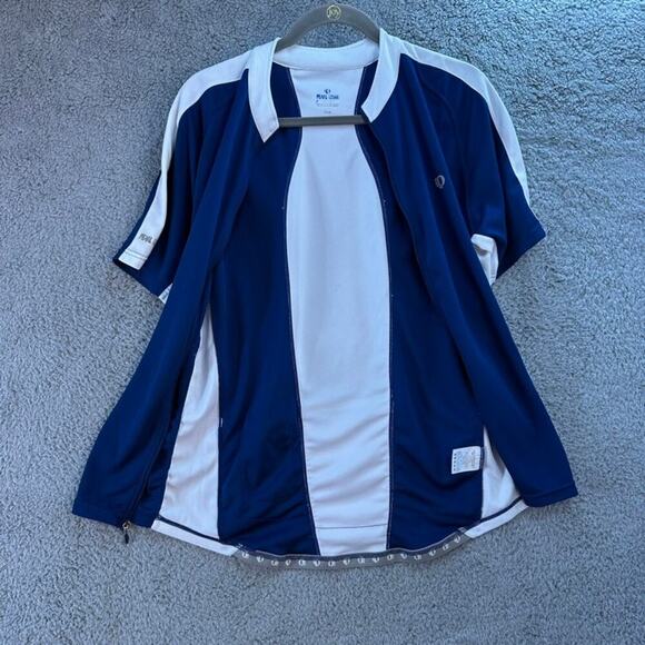 Pearl iZUMi Women's Large Cycling Jersey Short Sleeves Back Pockets - Picture 6 of 10